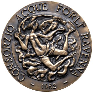 Various medals - COGEFAR C.M.C. LODIGIANI. Medal 1982 Ridracoli Dam, C...