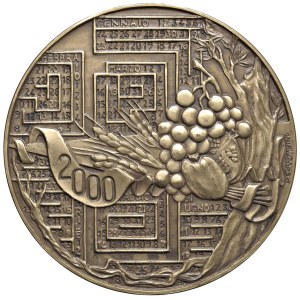 Various medals - MEDAGLIA CALENDARIO 2000. Verso il III° Millennio - Futuro e...