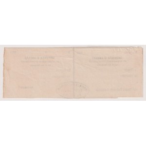 Italian Banknotes - Risorgimento Ticket - Offer of Rings to Gen. Garibald...