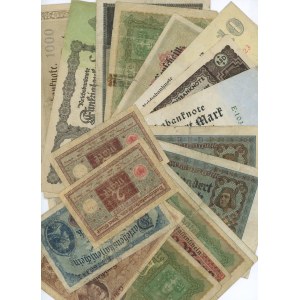 Foreign Banknotes - GERMANIA - Lotto di 20 banconote anni 20...