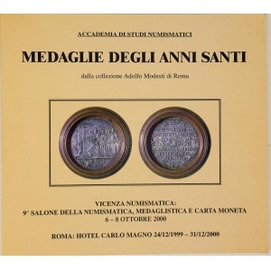 Numismatic books - Modesti A., Medals of the Holy Years from the Adolf Collection...