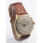 Watches - SILVER - Oversize chronograph - Hand-wound movement. C...