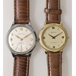 Watches - ZENITH -Lot of 2 watches - Solo time. Steel cases co...