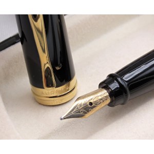 Collectible Pens - AURORA - Penna stilografica - Corpo in resina nera con finit...