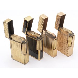 Lighters - ACCENDINI - Lotto di 4 Dupont - Oggetti usati come da foto...