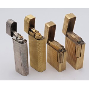 Lighters - ACCENDINI - Lotto di 4 oggetti - N.2 Cartier e n.2 Dupont. O...