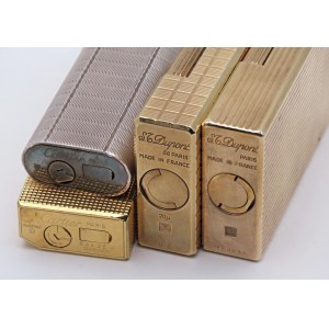 Lighters - ACCENDINI - Lotto di 4 oggetti - N.2 Cartier e n.2 Dupont. O...