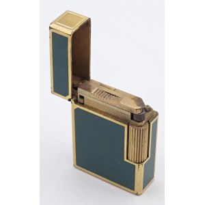 Lighters - DUPONT - Accendino in lacca color giada con lettere dell'alf...