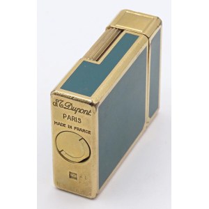 Lighters - DUPONT - Accendino in lacca color giada con lettere dell'alf...
