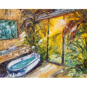 Arleta Berta (née en 1976), Tropical Bath, 2025