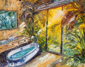 Arleta Berta (ur. 1976), Tropical Bath, 2025