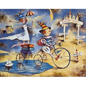 Eugene Ochonko (b. 1964), A buena vida, 2025