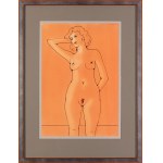 Henryk P£ÓCIENNIK (1933-2020), Nude in Red;