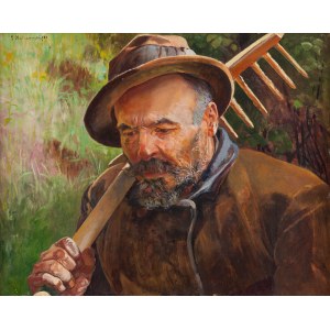 Jacek Malczewski (1854 Radom – 1929 Krakau), Rückkehr von den Feldern, 1901