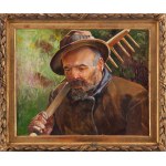Jacek Malczewski (1854 Radom – 1929 Krakau), Rückkehr von den Feldern, 1901