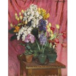 Józef Mehoffer (1869 Ropczyce - 1946 Wadowice), Spring Flowers, 1920s.