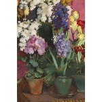 Józef Mehoffer (1869 Ropczyce - 1946 Wadowice), Spring Flowers, 1920s.