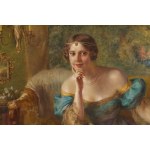 Otolia Kraszewska (1859 Zhytomyr - 1945 Munich), Self-portrait