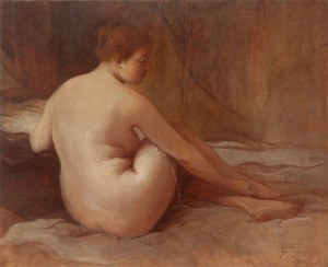 Franciszek Żmurko (1859 Lwów - 1910 Warszawa), Akt kobiecy