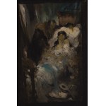 Franciszek Żmurko (1859 Lwów - 1910 Warszawa), Zygmunt August i Barbara Radziwiłłówna, po 1880