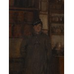 Antoni Piotrowski (1853 Nietulisko Duże bei Kunów - 1924 Warschau), W szynku (Das Innere eines Gasthauses bei Raszyn), ca. 1874