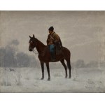 Włodzimierz Łoś (1849 Sławuta - 1888 Monachium), Przerwa w polowaniu, 1882