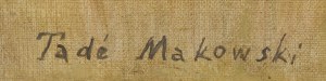 Tadeusz Makowski (1882 Oświęcim - 1932 Paryż), Dziewczynka w czapce z pomponem (