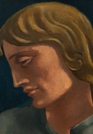 Eugeniusz Zak (1884 Mohylno, Białoruś - 1926 Paryż), Portret młodzieńca, około 1919
