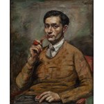 Roman Kramsztyk (1885 Warsaw - 1942 Warsaw), "Portrait of Marcel Sauvage," ca. 1925