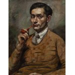Roman Kramsztyk (1885 Varšava - 1942 Varšava), Portrét Marcela Sauvage, asi 1925