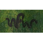 Wojciech Weiss (1875 Leorda, Rumänien - 1950 Krakau), Vor einem Haus in Kalwaria, um 1917