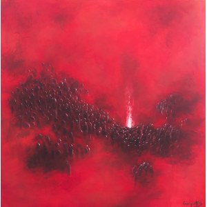 Sebastian Garyantesiewicz, Gathering in red, 2019