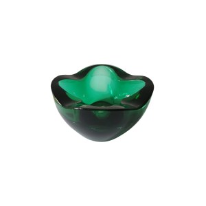 proj. Rudolf Jurnikl, Popilenicza green, Bohemia Glass