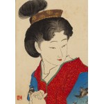 Sensei Eitaku (1843 - 1890), Former courtesan , 1892