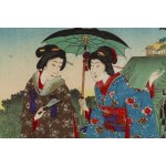 Watanabe Nobukazu (1827 - 1944), Czerwiec z cyklu Dwanaście miesięcy Nowego Stylu, 1891