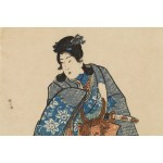 Takeuchi Keishu (1861 - 1942), Gejsza, 1900