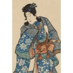 Takeuchi Keishu (1861 - 1942), Gejsza, 1900