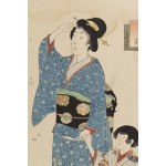Toyohara Chikanobu (1838 - 1912 ), Azuma Hanami, 1896