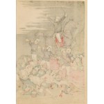 Kunichika Toyohara (1835 - 1900 ), Hurrah for Japan! Song of Victory in Pyongyang, 1895