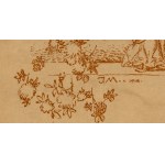 Jozef Mehoffer (1869-1946) Project Akcyi Krakowskie Bank Komercyalny Towarzystwa Akcyjna w Krakowie - 400 Koron.