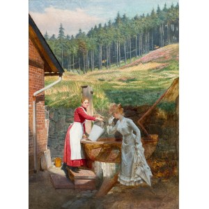 Josef Kostka (1843-1927), Łyk zimnej wody
