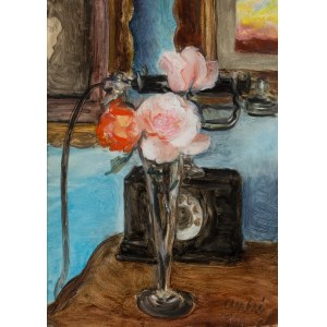 Irena Weissowa Aneri (1888-1981), Natura morta con telefono.