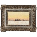 Mikhail Gorstkin Wywiórski (1861-1926), "Winter Morning".