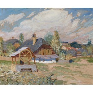 Henryk Uziembło (1879-1949), On the Edge of the Village.