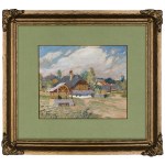 Henryk Uziembło (1879-1949), On the Edge of the Village.