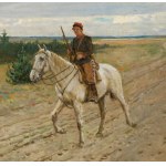 Antoni Piotrowski (1853-1924), Front Guard, 1863.