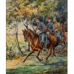 Karol Wierusz-Kowalski (1869-1953), "Patrol."