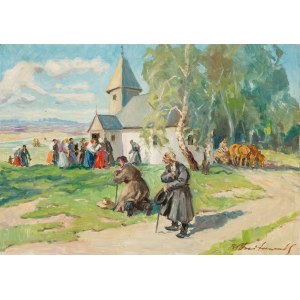 Roman Breitenwald (1911-1985), Before the Sum.