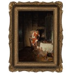 Franciszek Mrażek (1891-1970), "Girl at the Stove".