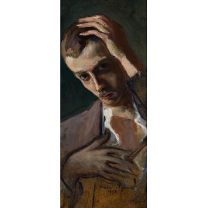 Wlastimil Hofman (1881-1970), Self-Portrait from Youth.